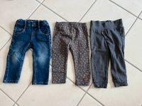 3 lange Hosen, Jeans, Leggings, Größe 80 Nordrhein-Westfalen - Gütersloh Vorschau