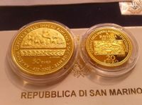 20+50 euro 2002 PP San Marino Gold Ravenna Satz 22,6g Gold Obergiesing-Fasangarten - Obergiesing Vorschau