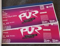 PUR Konzert Tickets 2x Rheinland-Pfalz - Steinwenden Vorschau