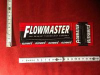 Flowmaster Original Aufkleber Sticker Set 20 cm Hessen - Kassel Vorschau