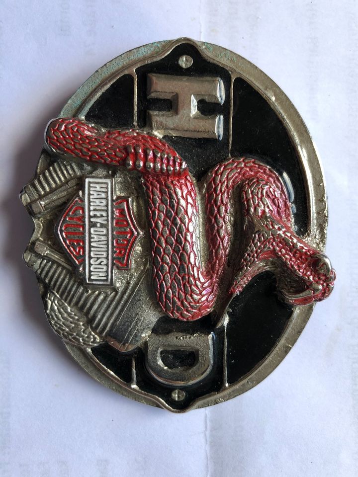 Original Harley Davidson Buckle in Mannheim