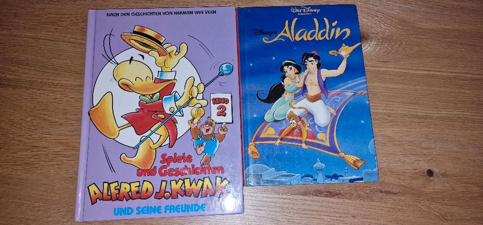 2 tolle Kinderbücher: Aladdin & Alfred J. Kwak in Berlin