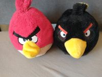 Angry Birds Kuscheltiere rot und schwarz 2 Stück Hessen - Bensheim Vorschau