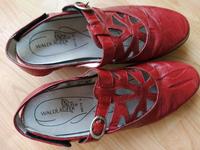 Waldläufer Gr. 36 / 3,5 Sandalen, Pumps rot Sachsen-Anhalt - Halle Vorschau