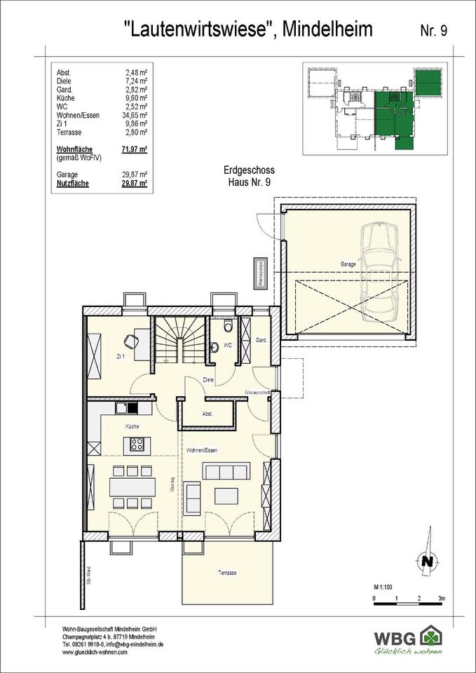 DHH zum Verkauf - NEUBAU! in Mindelheim