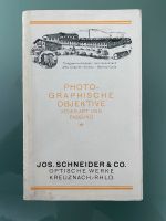 Jos. Schneider Photograph. Objektive Faltblatt/Preisliste Rheinland-Pfalz - Bitburg Vorschau