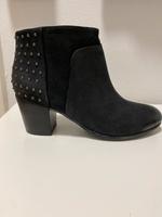 GEOX Lucinda Stiefelette Leder Nieten  schwarz waxed suede 36 München - Bogenhausen Vorschau