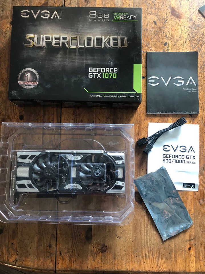 EVGA Grafikkarte NVIDIA GeForce GTX1070 SC 8GB in Plauen