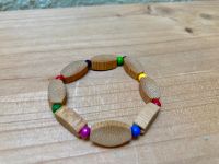 Buntes Armband mit Holz und bunten Perlen für Kinder wie Etsy Baden-Württemberg - Kusterdingen Vorschau