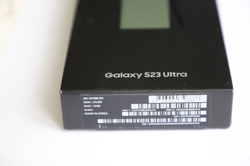 Samsung Galaxy S23 Ultra. Ram:12GB. 512GB. Läuft einwandfrei. in Dortmund