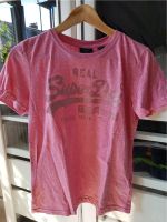 Neuwertiges Superdry T-Shirt Gr. S 36 38 pink Glitzerschrift Schleswig-Holstein - Stapelfeld Vorschau
