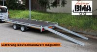 EDUARD Autotransport Anhänger 406x200 mit Reling 3000kg 56cm NEU Baden-Württemberg - Mühlhausen im Täle Vorschau