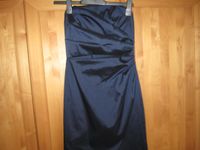 Abendkleid Abikleid lang Gr. 34 36 dunkelblau + grau braun Bayern - Alzenau Vorschau