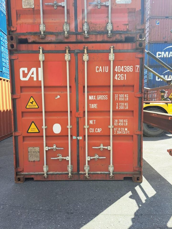 Containervermietung / Miete / 40 Fuß Seecontainer/ Vermietung in Hamburg