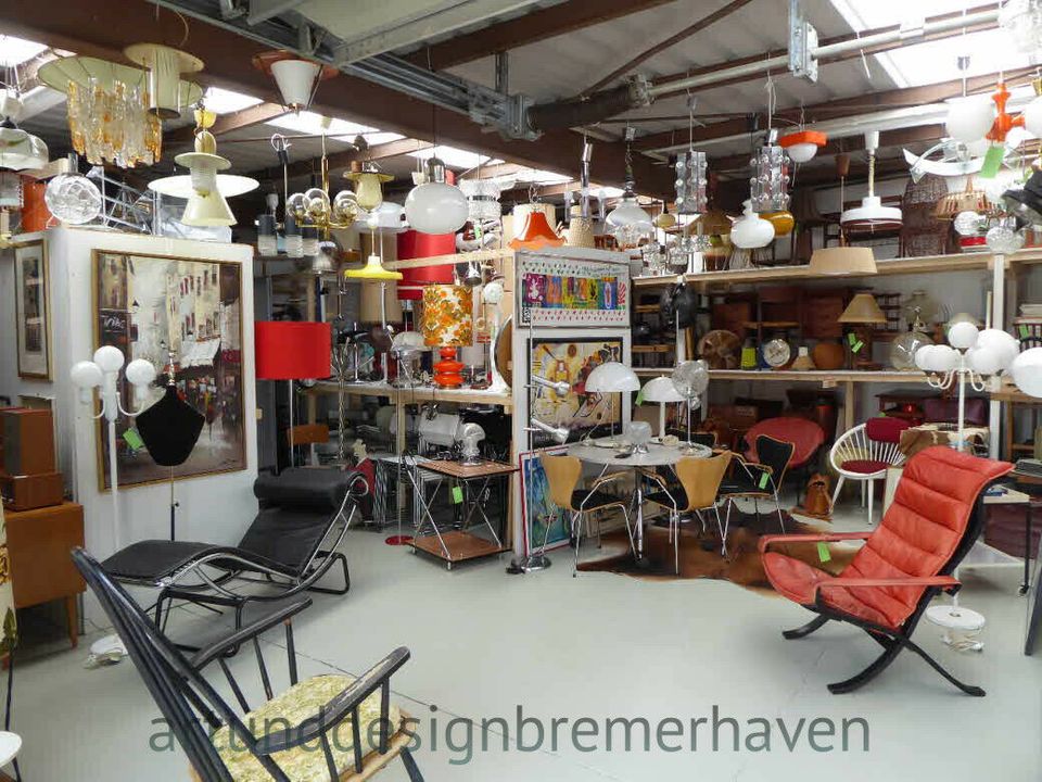 Tischlampe - 50er Jahre - Messing - Mid Century in Bremerhaven