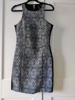 Mango Kleid S blau schwarz weiß geometrisches Muster Wandsbek - Wohldorf-Ohlstedt Vorschau