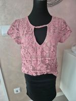 Creation L Damen Bluse Oberteil Spitze Kurzarm Sommer Rose Gr. 38 Niedersachsen - Göttingen Vorschau