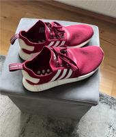 Adidas Originals NMD R1 Burgundy Mens Gr.US 12 1/2 Hessen - Bebra Vorschau