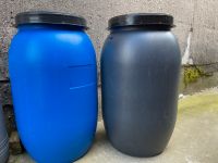 Fass 200 Liter Wasserfass Futterfass frostbeständig blau schwarz Leipzig - Dölitz-Dösen Vorschau