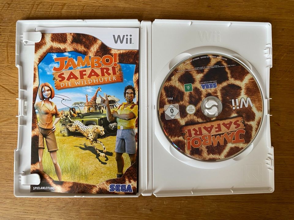 Wii Spiel Jambo! Safari die Wildhüter in Hamburg