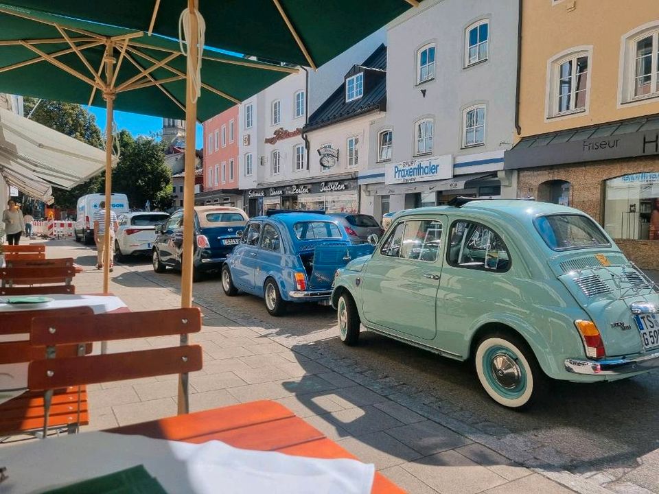 Abarth 695 595 Replika Fiat 500 Echt Leder in Inzell