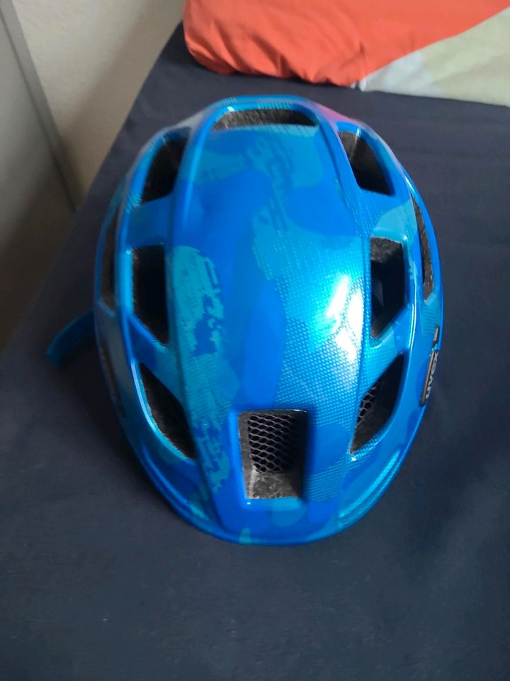 uvex Fahrradhelm  51- 55 cm blau Helm in Kassel