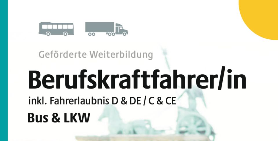 Busfahrer - Ausbildung + sofortigen Job in Berlin