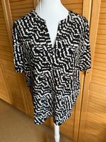 Street One Bluse Gr.42 schwarz/creme gemustert wie neu Bayern - Neustadt b.Coburg Vorschau