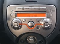 Nissan Micra K13 Autoradio Bluetooth AUX Radio CD inkl. Rahmen Altona - Hamburg Osdorf Vorschau