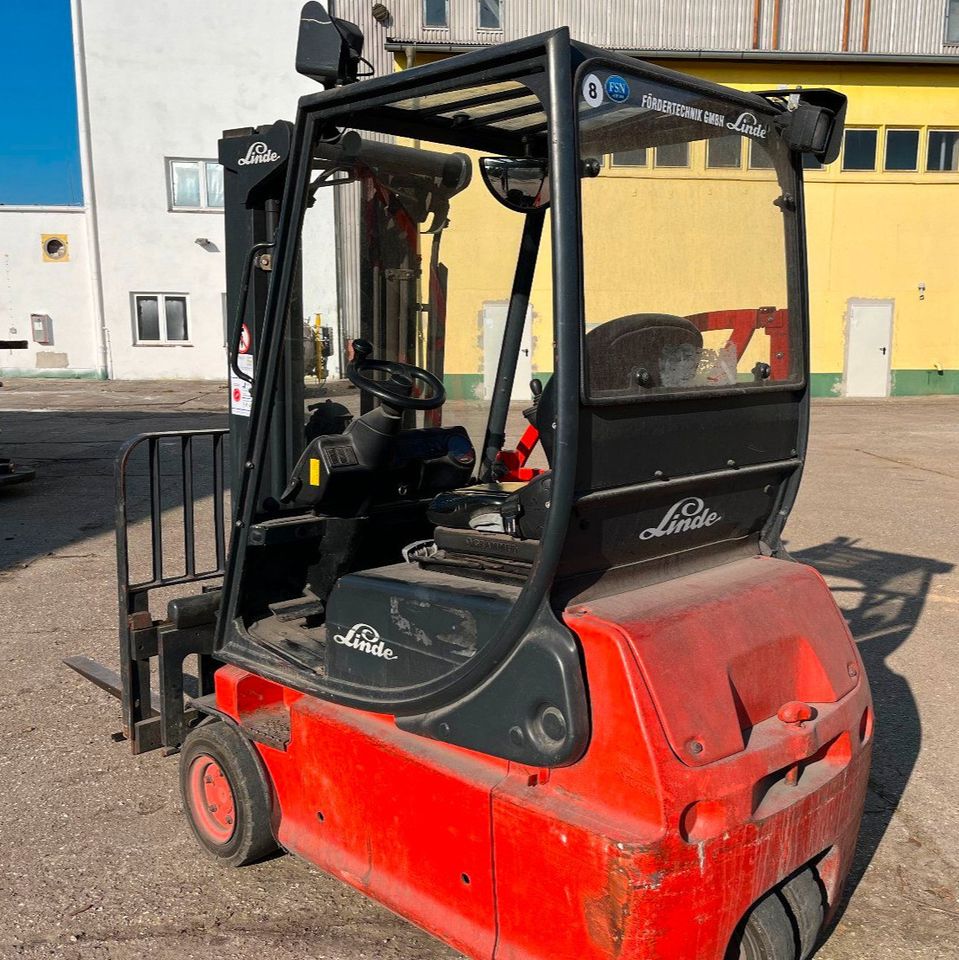 Linde E16-02, gebrauchter 3-Rad Gabelstapler in Güstrow