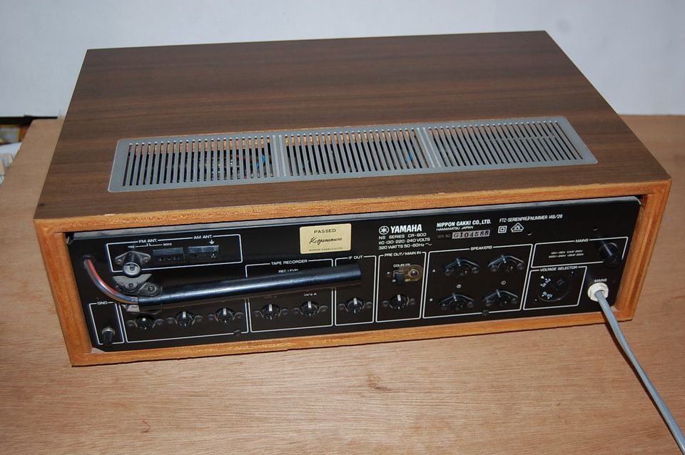 Vintage High End Voll Verstärker Yamaha CR-600 Receiver 70s in Wiesbaden