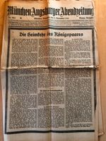 München-Augsburger Abendzeitung vom 05.11.1921 Bayern - Frontenhausen Vorschau