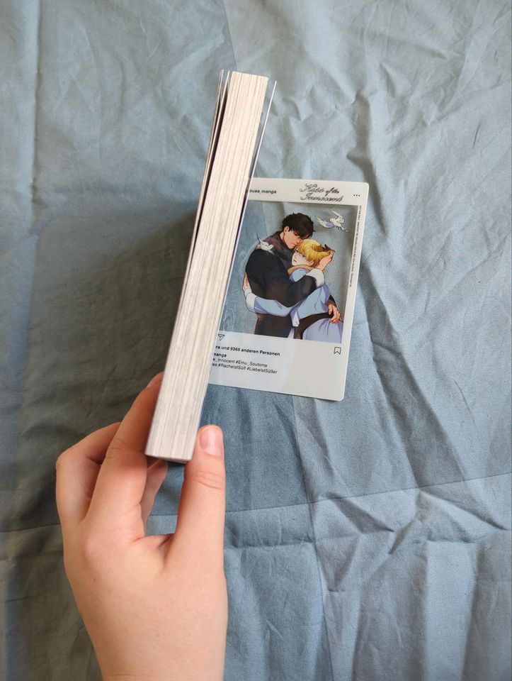 Manga "Kiss of the Innocent" mit Polaroid-Karte, 18+ empfohlen in Schmalkalden