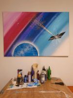 Energiebild Bild Blume des Lebens Metatronswürfel 120x80cm Nordrhein-Westfalen - Engelskirchen Vorschau