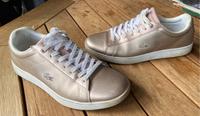 Lacoste Sneaker / Turnschuhe rosa schimmernd 40,5 Hessen - Gladenbach Vorschau