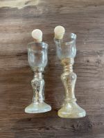 Glas Kerzenständer mit goldlook Schleswig-Holstein - Norderstedt Vorschau