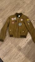 Bomberjacke Collage Jacke Khaki Military S Wandsbek - Hamburg Rahlstedt Vorschau