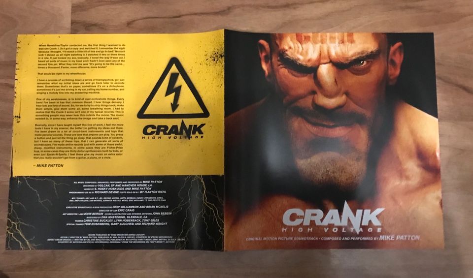 Crank 2 High Voltage - Soundtrack - Vinyl LP - Mike Patton in Frechen