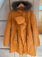 Schwangerschafts- und Tragejacke gefüttert wattiert orange camel Bayern - Olching Vorschau