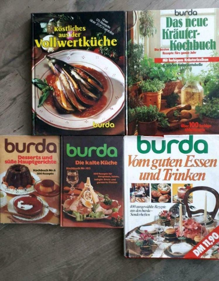 Kochbücher Burda in Emmingen-Liptingen