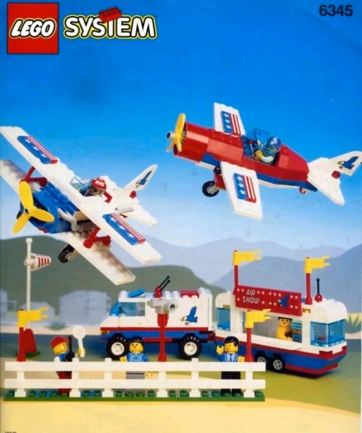 Lego Luftakrobaten Set  6345 vollständig inkl. Bauanleitung in Stendal