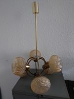 60er Jahre Mid-Century Sputnik Atomic Messing Deckenlampe Rheinland-Pfalz - Korlingen Vorschau