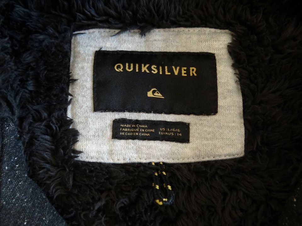 Winterjacke von Quiksilver in Größe L (14 Jahre/164 cm) in Ingolstadt