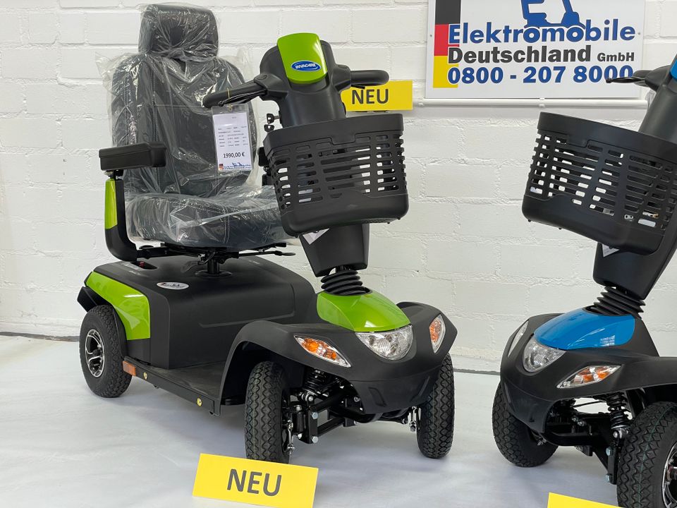 Sommerangebot Elektromobil Invacare Orion Pro Neu 6 Km/H, 2x 75A Akkus Seniorenmobil in Kerpen