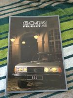 Peugeot 604 Verkaufsprospekt Werbeprospekt Werbung Oldtimer Heft Niedersachsen - Loxstedt Vorschau