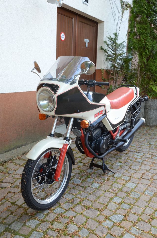 MZ-Eigenbau mit Honda Motor in Zwoenitz