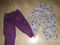 Hose Shorts Capri 3/4 Baggy Benetton lila Blumen 116 122 wie NEU Hessen - Florstadt Vorschau