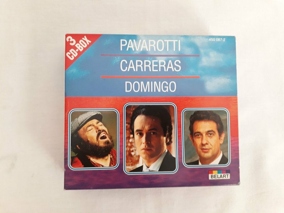 3er CD Box: Pavarotti - Carreras - Domingo in Hilden