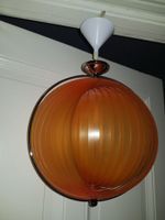 Moon Lampe 80s Verner Panton Stil Ceilinglampe,Orange Vintage Mitte - Wedding Vorschau