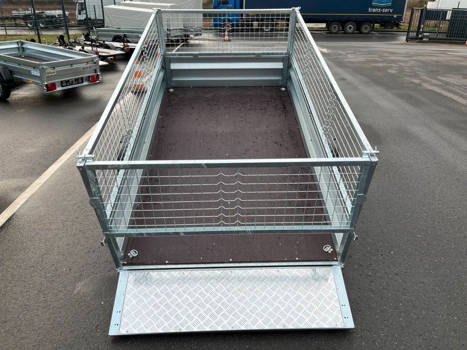 PKW Anhänger 235x132x35 cm mit 45 cm Laubgitter, 750 kg NEU in Weilerswist